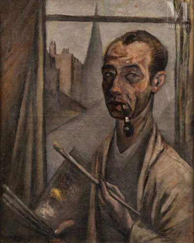 Autoportrait de l'artiste dans son atelier
